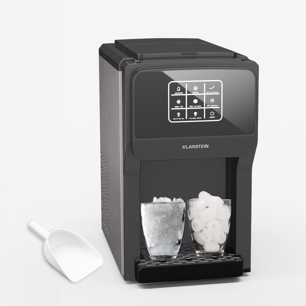 Klarstein ArcticBlend 3-en-1 machine à glaçons, 20 kg/24 h, Image du produit 