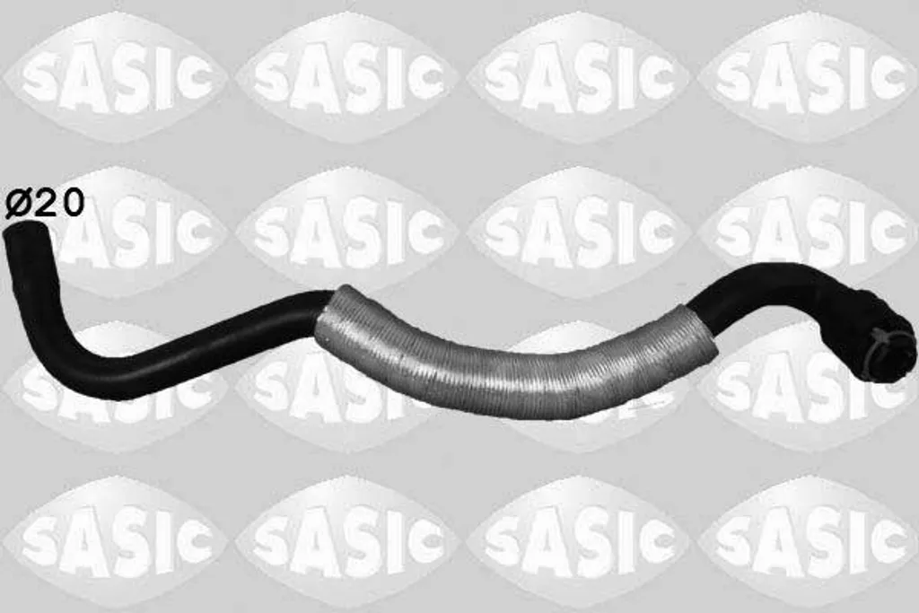 Réparer fuite radiateur avec le tuyau Sasic 3406291 Opel OE 6818489
