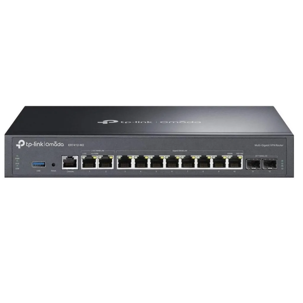 Routeur VPN ER7412-M2 Multi-Gigabit : fini les lenteurs de réseau Omada