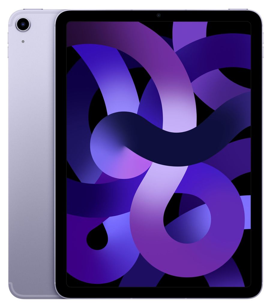Apple iPad Air 10,9'' WiFi 5G 256GB 5Gen (2022) violett Produktbild 