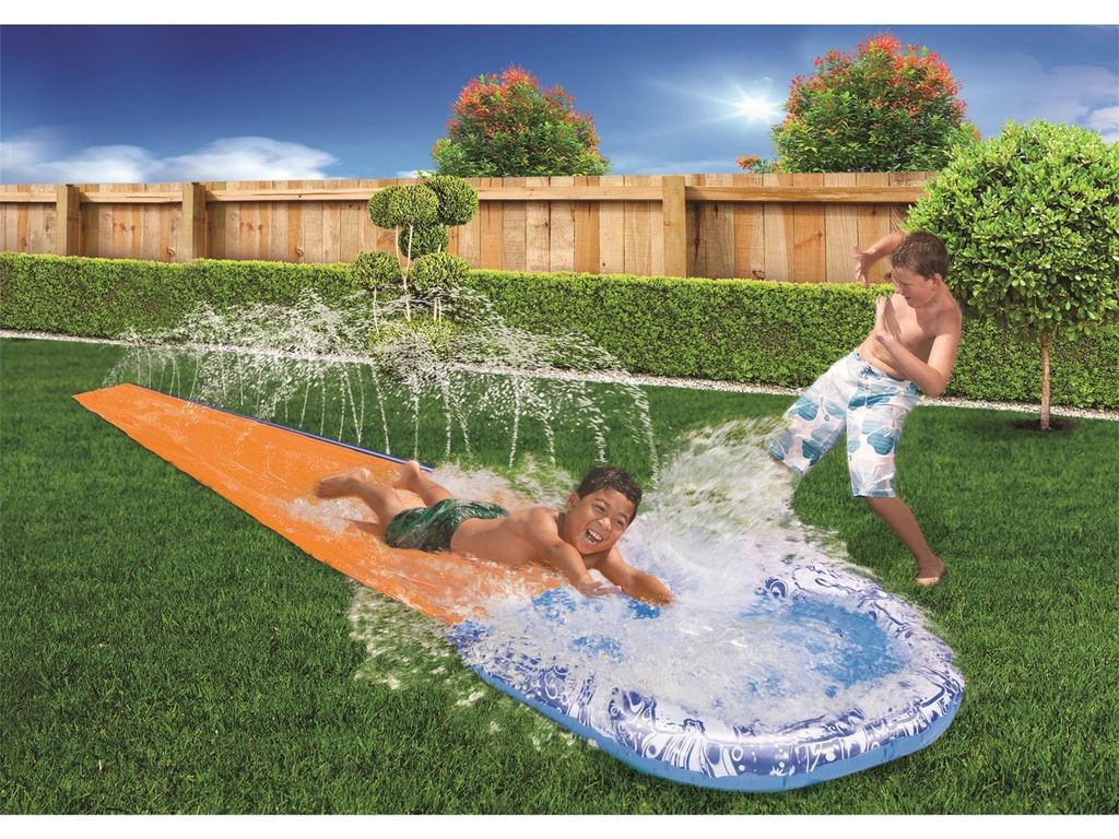 Wasserrutsche Soak N Splash mit Sprinkler