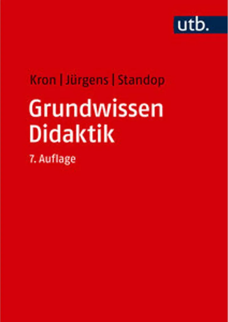 Livre Grundwissen Didaktik avec schémas conceptuels de pédagogie - 2
