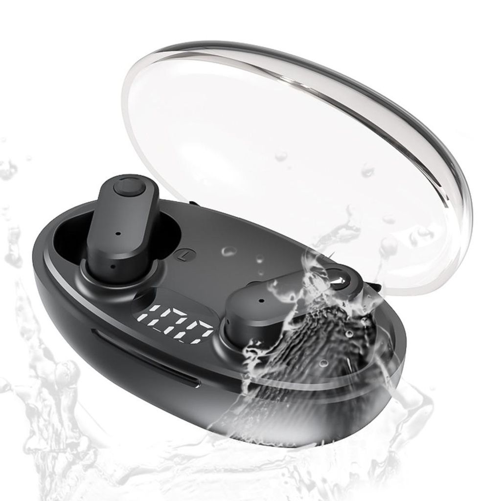 Valdus Kabellose Bluetooth In-Ear Ohrhörer – True Wireless Kopfhörer, Elegantes Design, Klarer Klang, Bassverstärkung, Lange Akkulaufzeit – ...