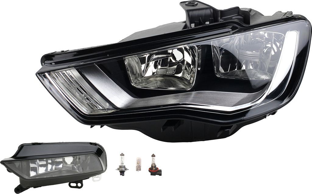 Johns, Scheinwerfer Osram Night Breaker Laser passend für Audi A3 8V ab Li. Nebel 8V0941003 8V0941699B