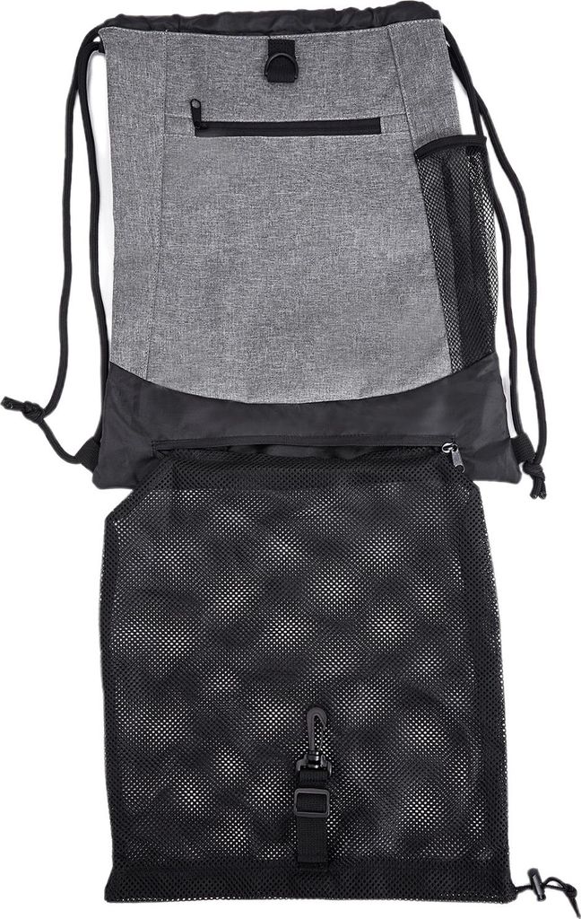 Basketball-Rucksack mit Kordelzug, faltbar, Sporttasche mit abnehmbarer Ballnetztasche, Sportsack für Fußball, Volleyball, Baseball, Yoga