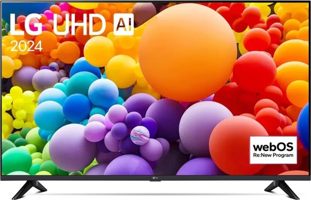 Téléviseur LED 4K LG 43UT73003LA Smart TV 109 cm avec Wi-Fi Intégré