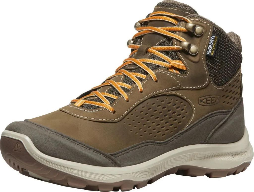 Damen Lederschuhe Keen Wmns Terradora Explorer Mid Wp Canteen/curry Brown - 36