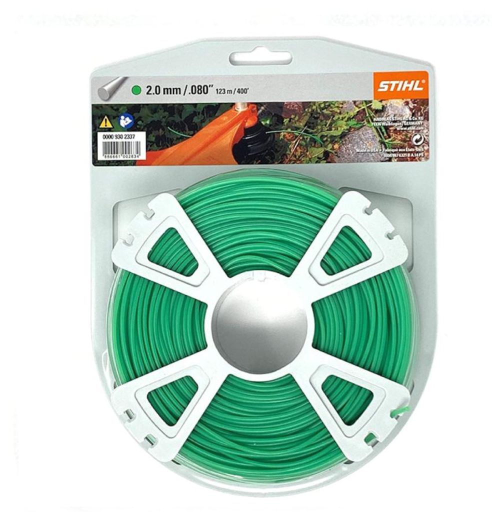 Bobine de fil rond diamètre 2mm longueur 119m - vert - Image du produit 