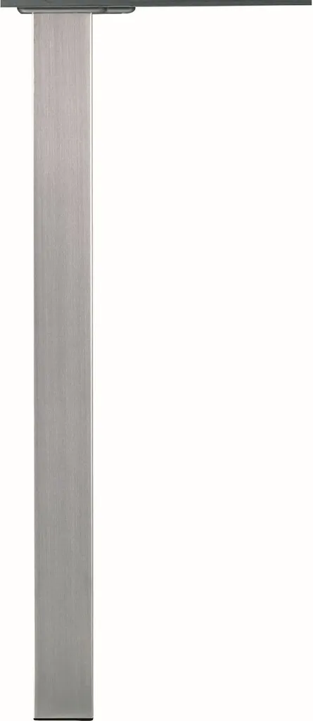 Gamba da Tavolo Quadra 71 cm Acciaio Inox Regolabile Max 150 kg