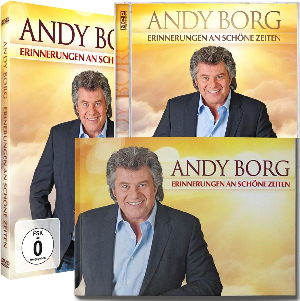 Andy Borg - Erinnerungen an schöne Zeiten (CD + DVD, Inkl.Buch)
