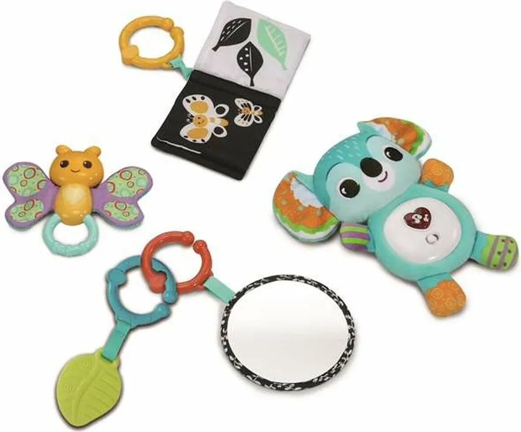 Doudou Couverture Vtech Koala : Peluche d'éveil pour apaiser les bébés - 4