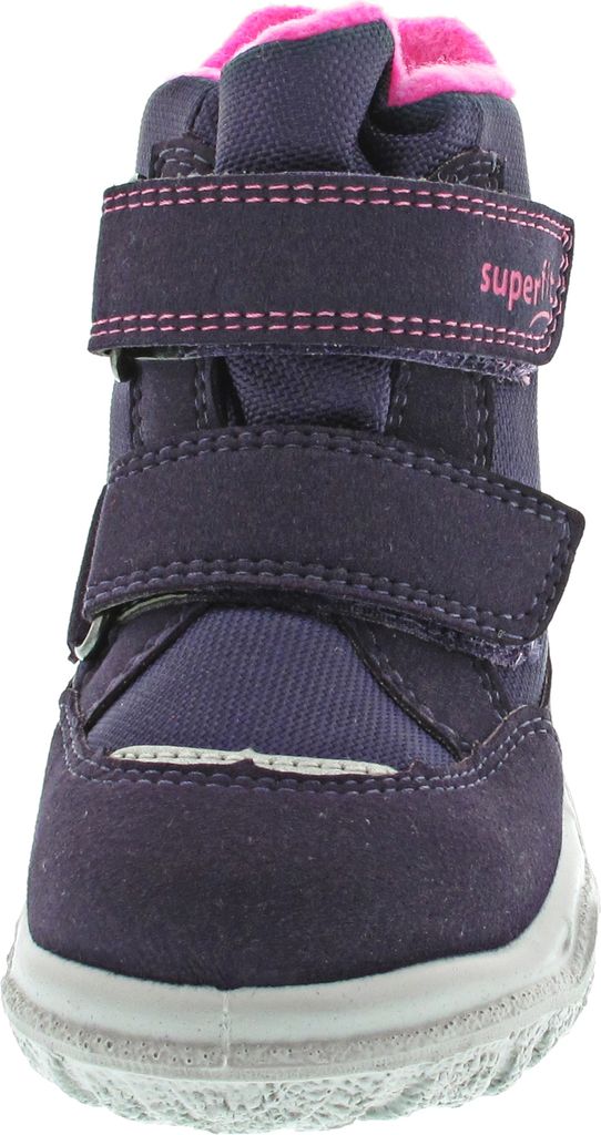 Superfit Belinda 5530 Ciabatte Per Bambina – Rosa, Taglia 26 EU, Suola Flessibile, Vegane, Con Fori Per Traspirazione E Motivo Farfalla