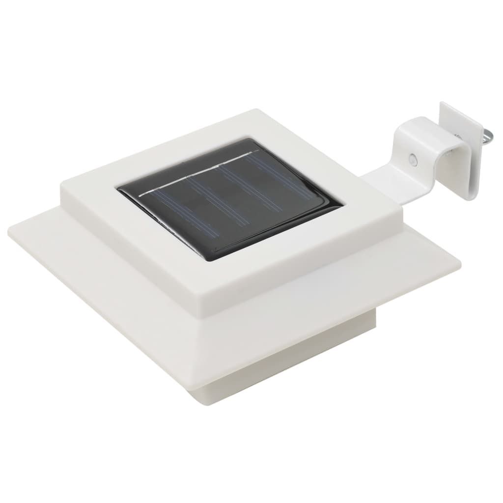 vidaXL Luci solari da esterno 6 pezzi LED quadrati 12 cm Immagine del prodotto 