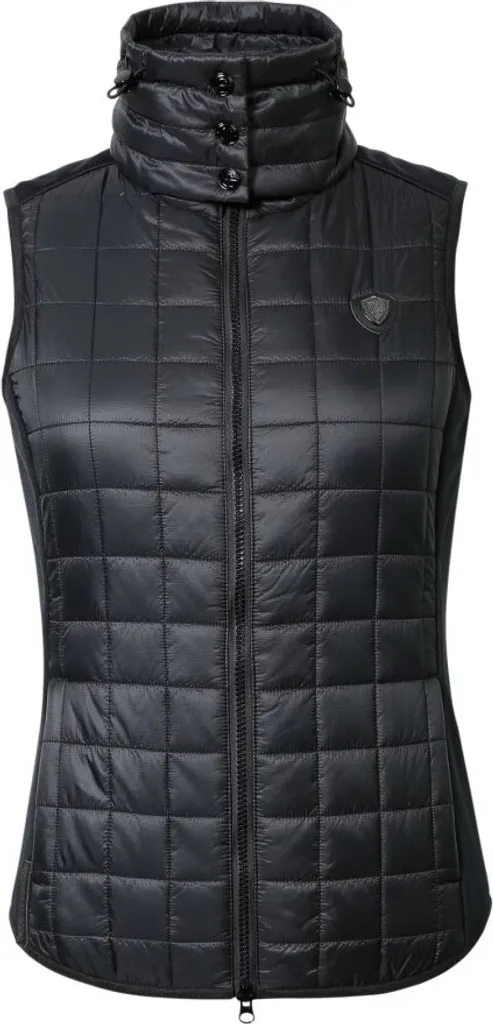 Gilet d'équitation hybride noir pour femme Covalliero en taille L idéal