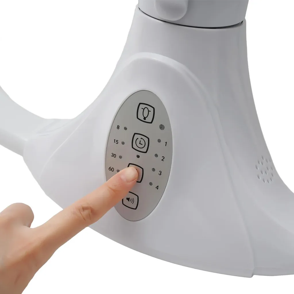 Balançoire Bébé Bluetooth S-Y608 Musicale avec 4 Vitesses de Balancement - 8