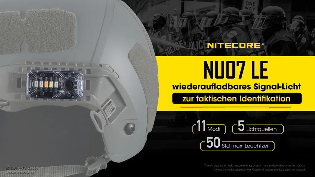 Nitecore NU07 LE : Évitez les Risques avec cette Balise de Repérage LED - 12