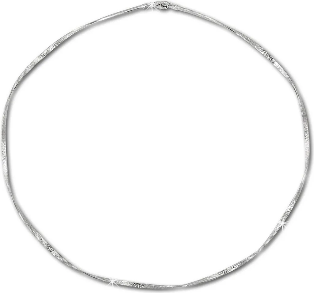 Chaîne Femme en Argent Sterling 925 - Collier Maille Fine 45cm Argent