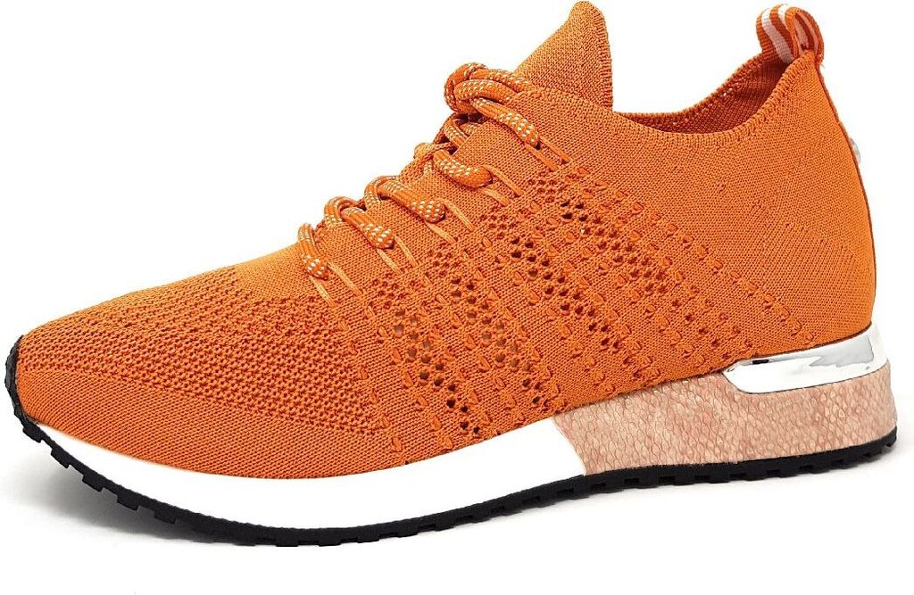 La Strada la Strada Laced Up Damenschuhe Sneaker Orange, Produktbild 