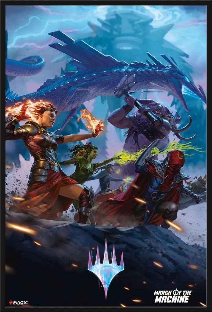 Poster de Jeu Magic The Gathering March of the Machine Déco Chambre