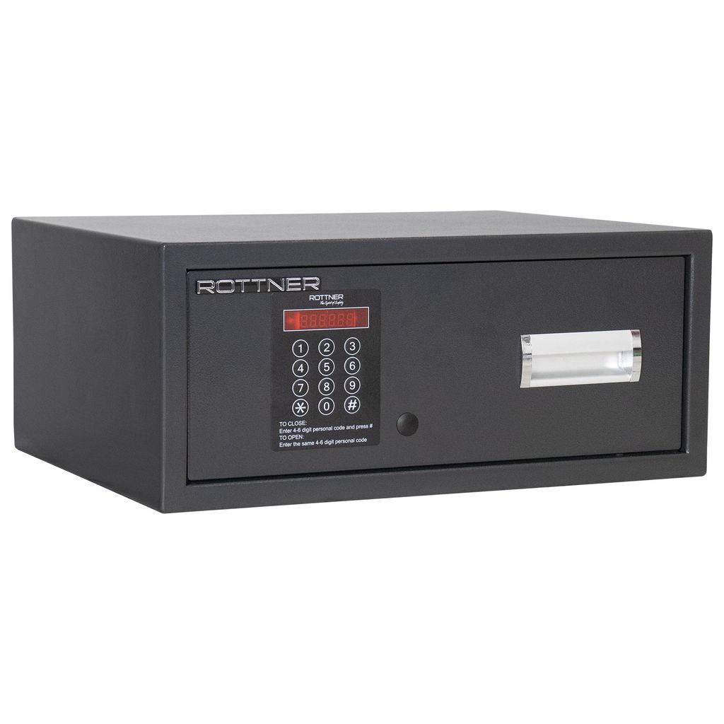 Rottner Motion 1 elektronický sejf čierny | 	Elektronický Obrázok produktu 