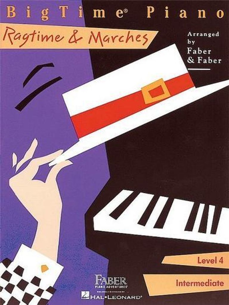 Bigtime Piano Ragtime & Marches: Level 4