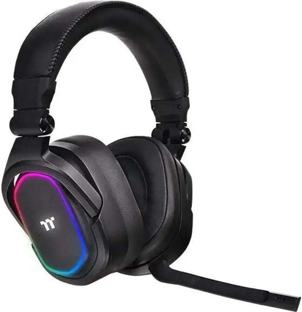 Thermaltake ARGENT H5 RGB 7.1 Casque Gaming Filaire USB et Jack 3.5mm