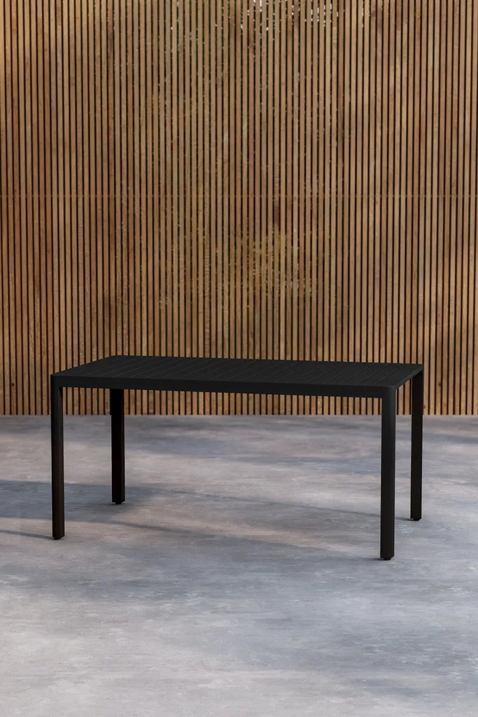 Table de Jardin Noire Giardini : Solution Stable et Durable contre la Rouille - 6