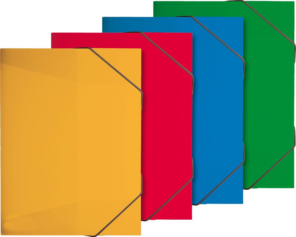 Heftsammler A4 PP Fact! Farbig sortiert Packung mit 10 Stück