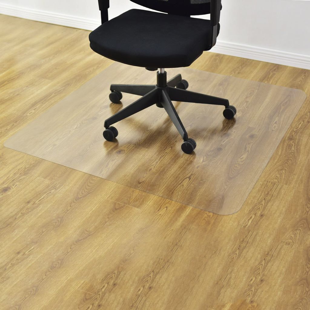 NEU.HAUS ® Bodenschutzmatte Büro Stuhl Unterlage Boden Schutz Matte Transparent 