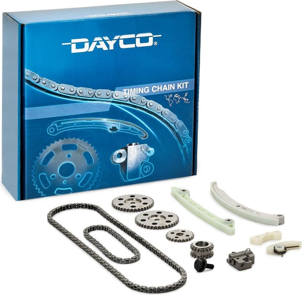 DAYCO KTC1106 Steuerkettensatz Steuerkette für FORD Fiesta Mk5 Schrägheck (JH1, JD1, JH3, JD3) MONDEO IV Turnier (BA7) Focus II Schrägheck S-MAX...