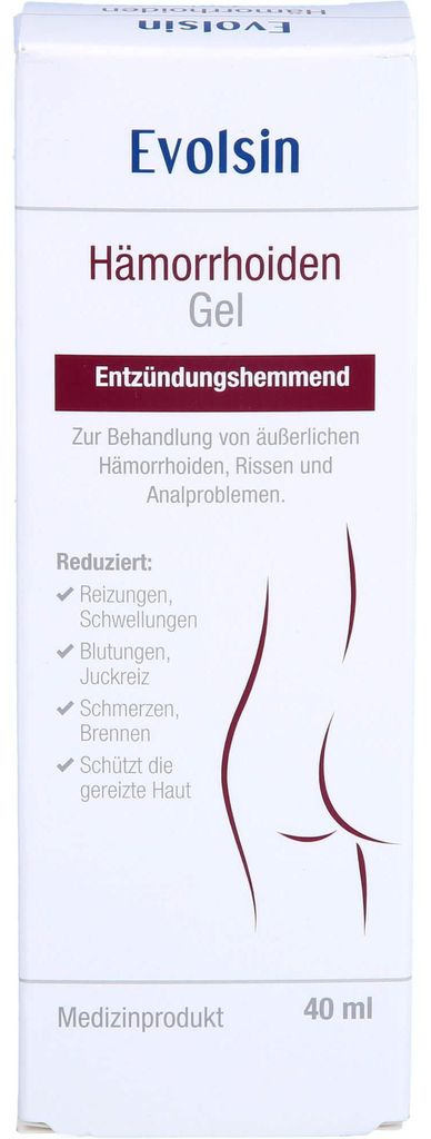 Gel anti-hémorroïdes Evolsin 40 ml Image du produit 