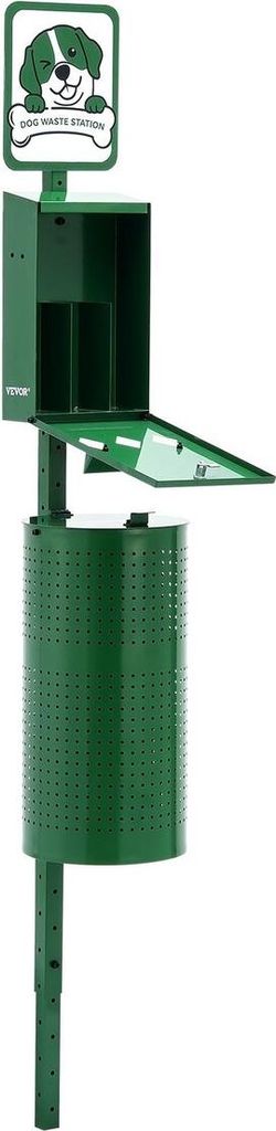 Dog Waste Station 11.5 Gallons Outdoor Dog Poop Station with 600 Bags