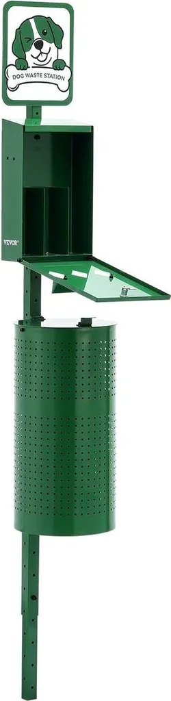 Station déchets canins 11,5 gallons avec 600 sacs poubelle intégrés
