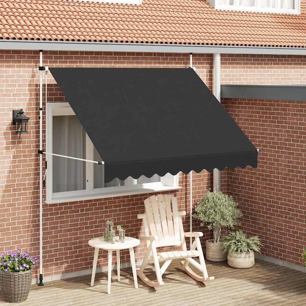 Tenda da Sole 250 cm Antracite Maison Exclusive - Design per Esterni