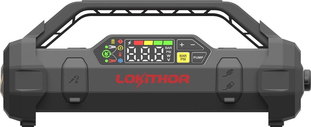 Lokithor Jumpstarter JA301 PRO + Compresseur d'air 12 V 2 Image du produit 