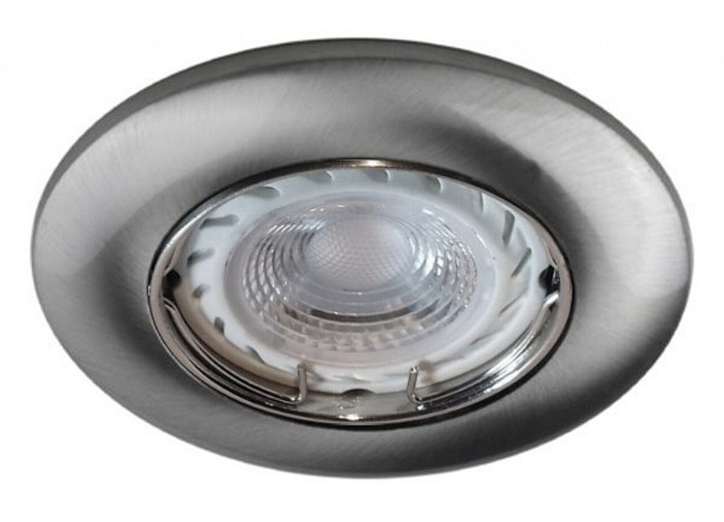 C-Light LED Einbaustrahler 0165 alu gebürstet 12V 3W neutralweiss