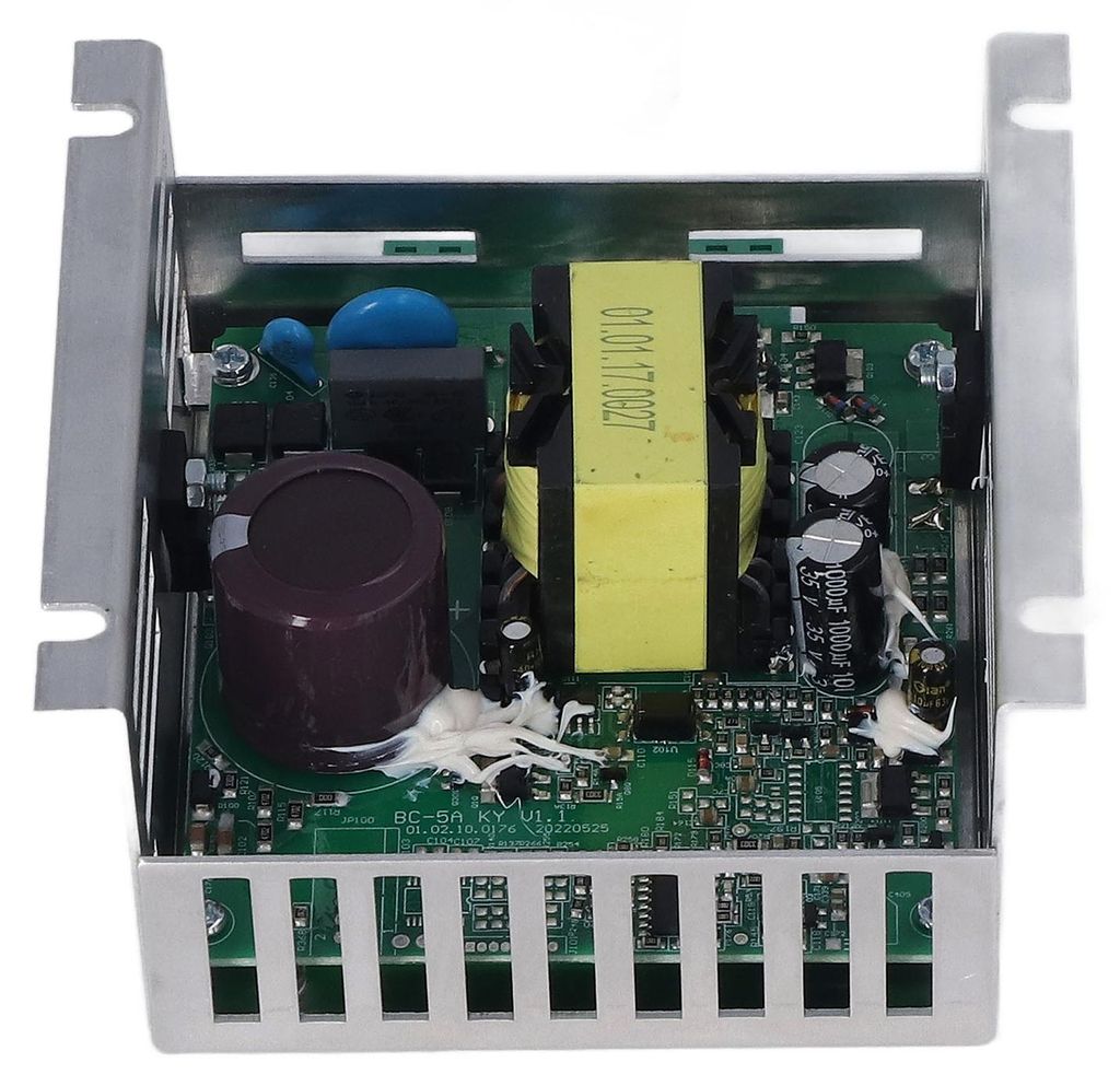 Batterieladegerätmodul für Dieselgeneratoren, Aluminiumgehäuse, Erhaltungsladegerät-Adaptermodul für Stromaggregatbatterien, 170–305 V