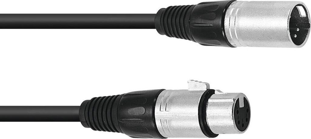 OMNITRONIC XLR Kabel 5pol 1,5m sw