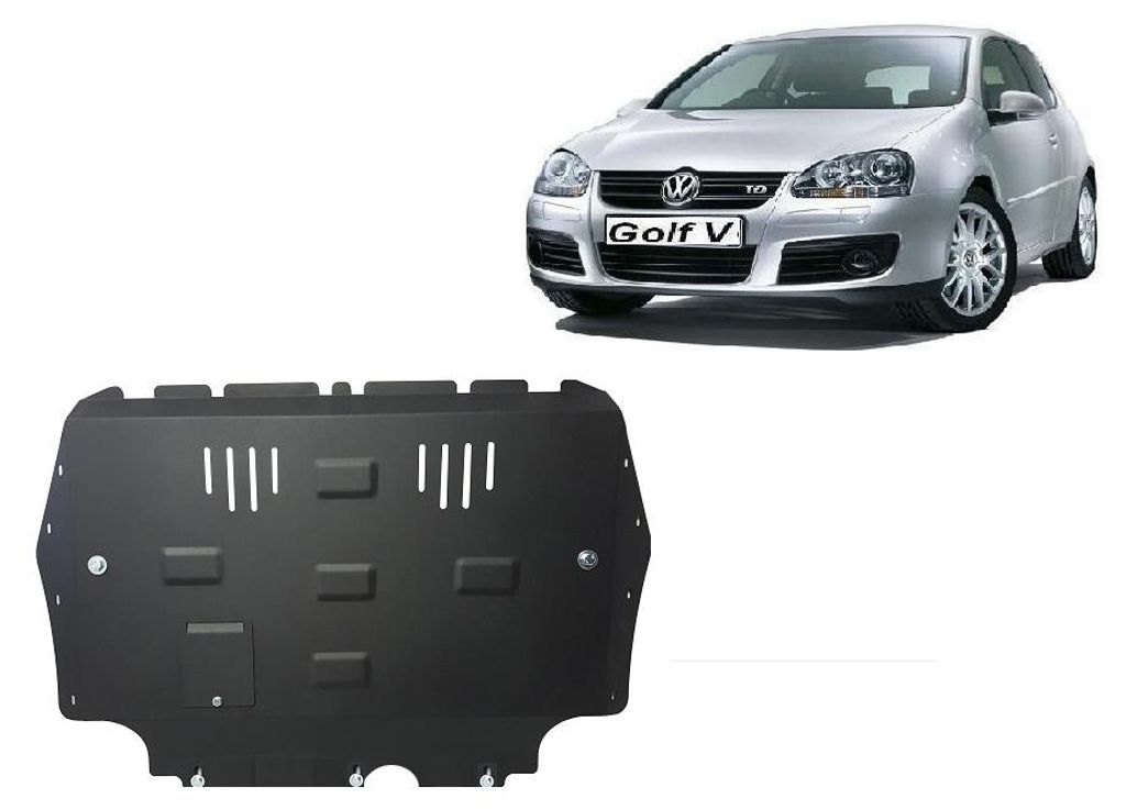 Protezione sottoscocca per motore, marca Vw, modello Golf Immagine del prodotto 