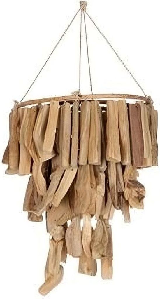 Treibholz Deko Hänger, Durchmesser 28cm, Länge mit Naturkordel ca. 75cm