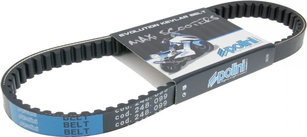 Courroie de transmission Polini polyamide pour SYM VS 150 et 125
