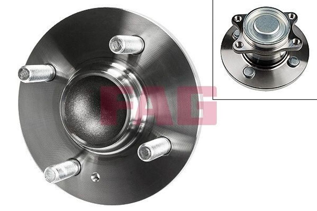 FAG Radlagersatz Hinten für HYUNDAI GETZ (TB) 140mm 713 6263 00