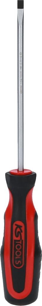 KS TOOLS 159.1004-E ERGOTORQUEplus Schlitz-Schraubendreher, 4mm, 180mm lang, auf Hänger