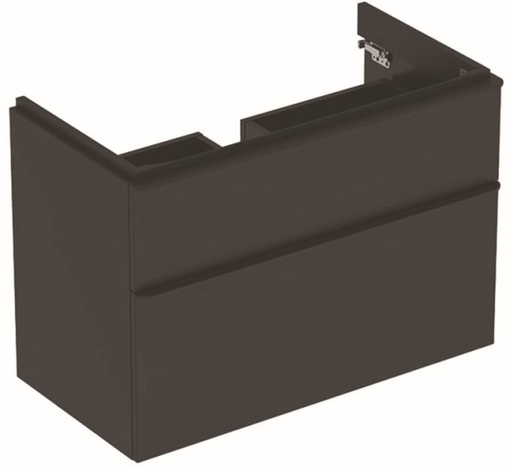 Geberit Smyle Square Waschtischunterschrank, 500354, 884x617x470mm, mit 2 Schubladen, 500.354.JK.1