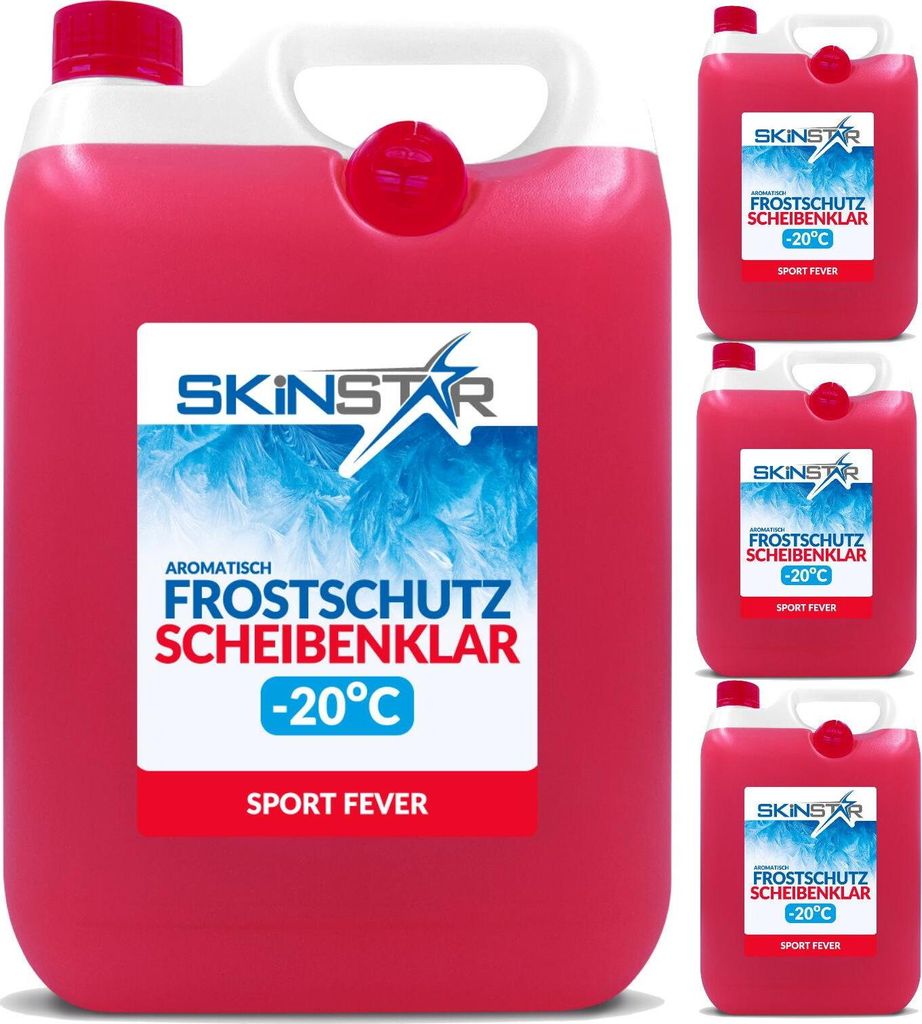SkinStar Scheibenfrostschutz -20°C Sport-Fever klare Sicht Scheibenklar Winter - Inhalt: 20L
