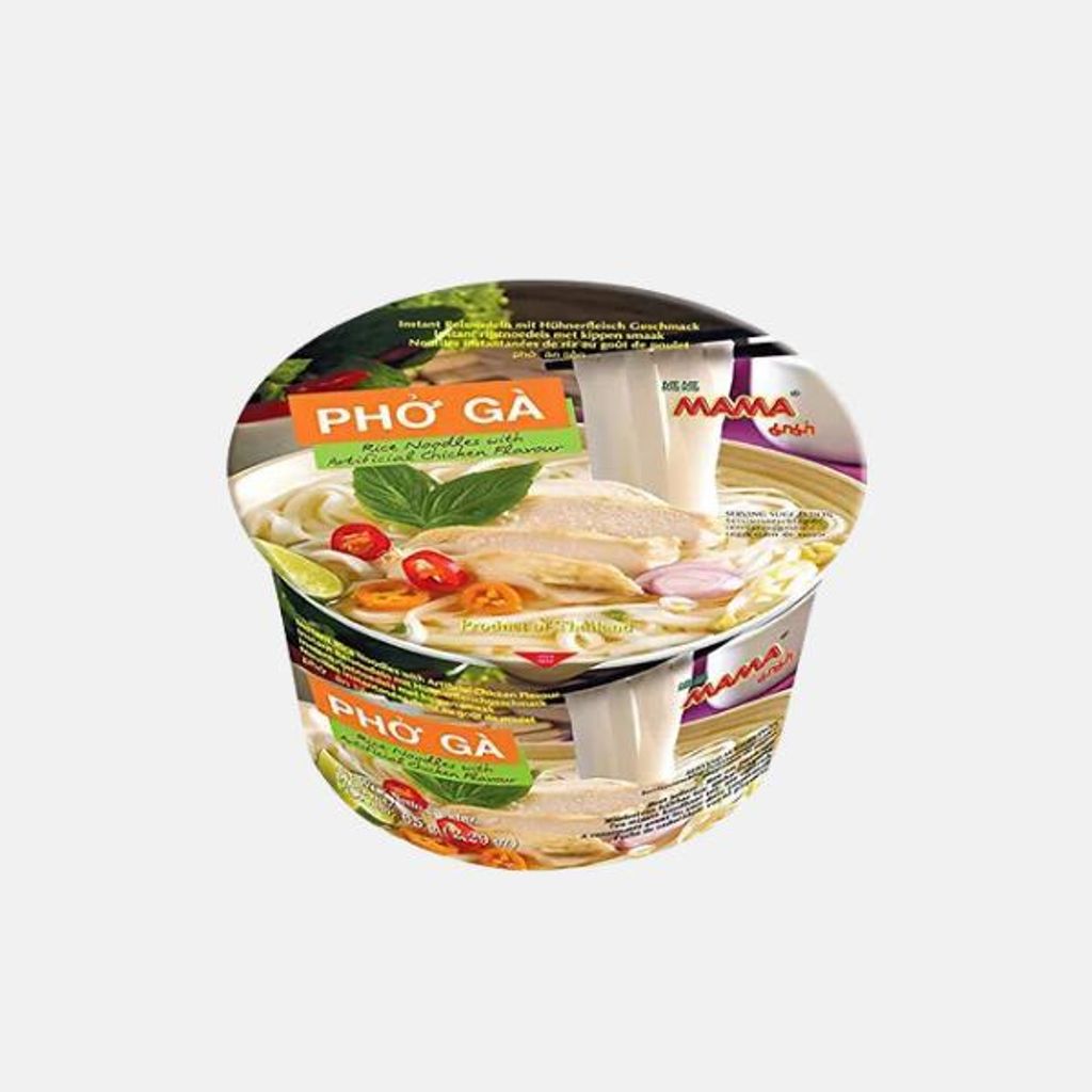 MAMA - Instant Reis Nudeln Pho Ga Schüssel - (1 X 65 GR)