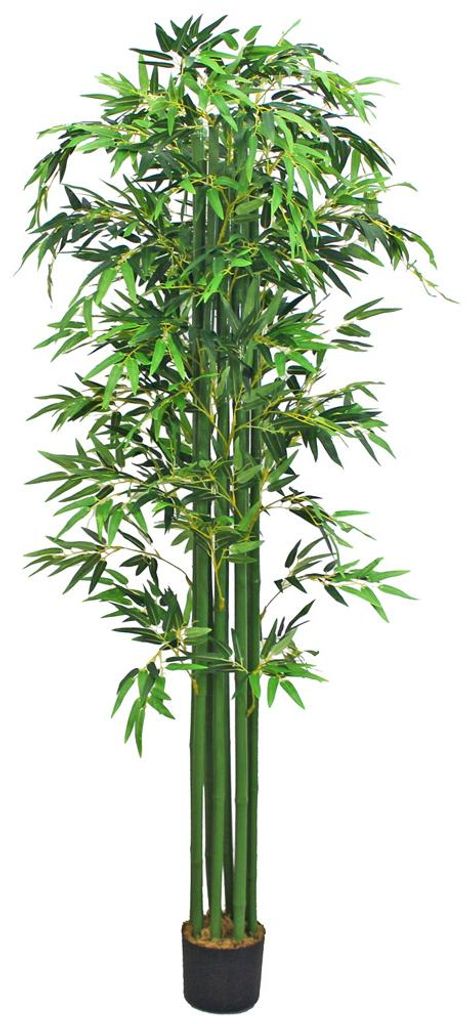 Decovego Künstlicher Bambus, Kunstpflanze, 210 cm, Produktbild 