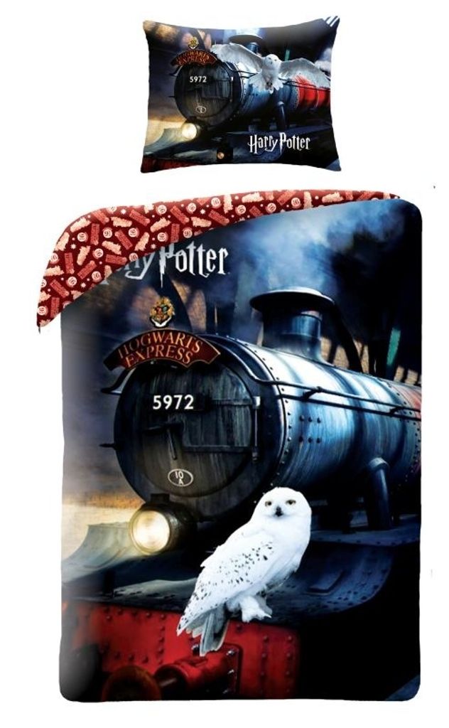 Povlečení Harry Potter Bradavice Hogwarts Express bavlna Produktbild 