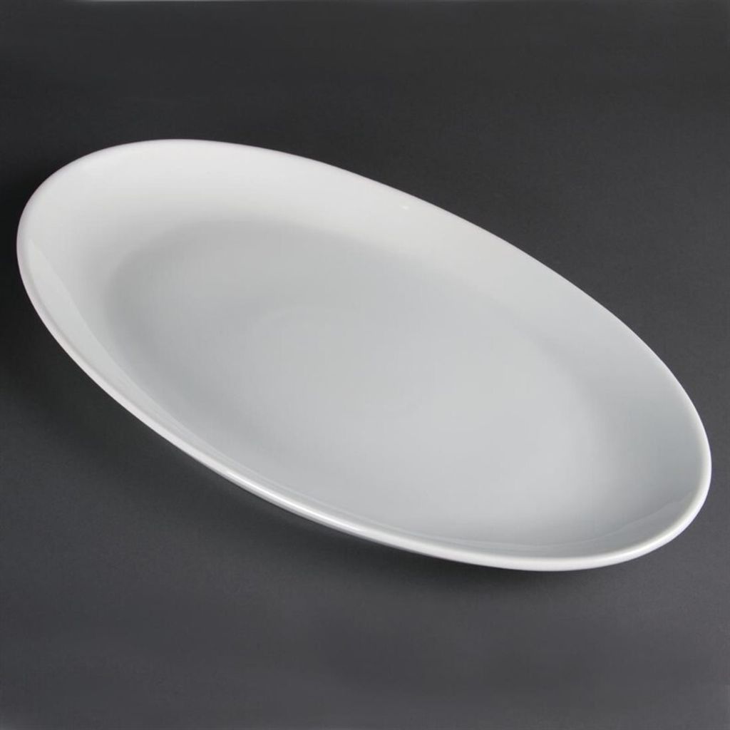 Olympia Whiteware tiefe ovale Schale 50cm Produktbild 