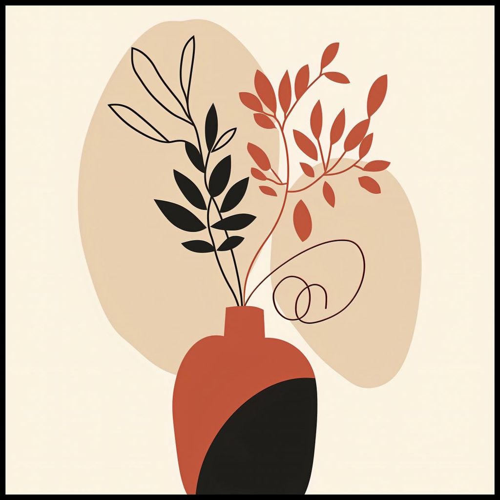 Plakat 90x90cm Wärme des häuslichen Charmes